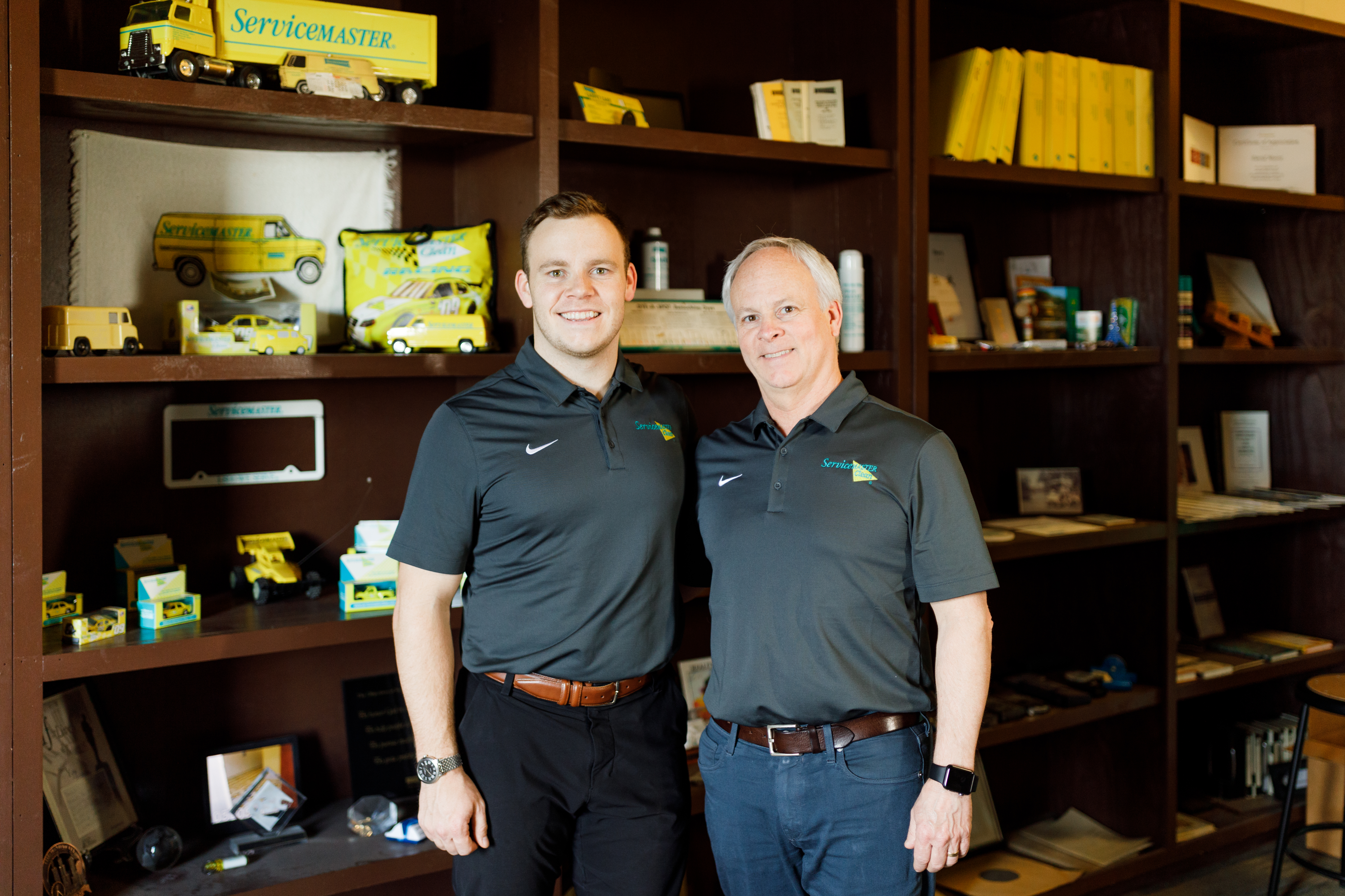 servicemaster commercial cleaning services owners dave and devin moore